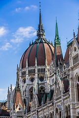 Image showing The building of the Parliament in Budapest, Hungary