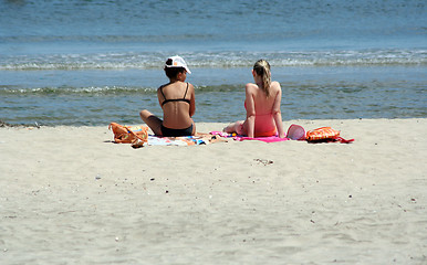 Image showing sunny beach