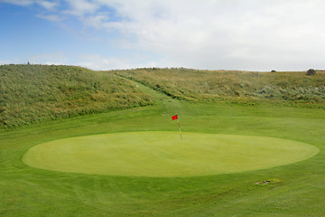 Image showing Hole of golf