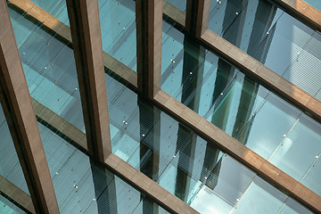 Image showing Abstract picture of a modern building