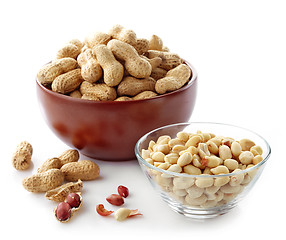 Image showing various peanuts