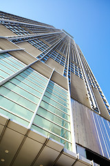 Image showing Business building from low angle view