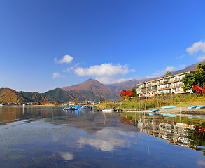 Image showing Lake kawaguchi