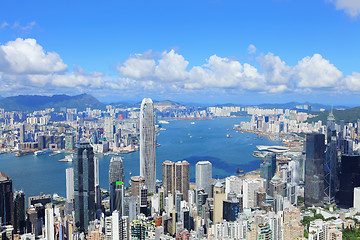 Image showing Hong Kong cityscape