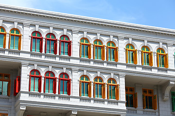 Image showing Heritage architecture in Singapore