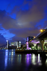 Image showing Hong Kong waterfront