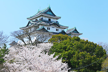 Image showing Japanese castle in wakayama 