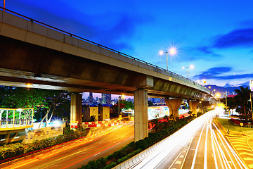 Image showing Highway in city