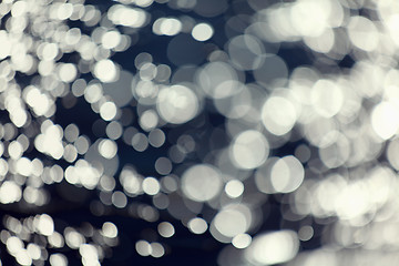 Image showing Bokeh light background