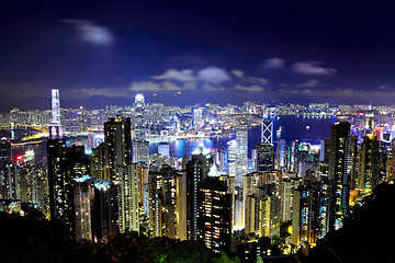 Image showing Hong Kong skyline