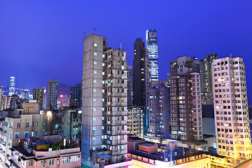 Image showing Hong Kong downtown