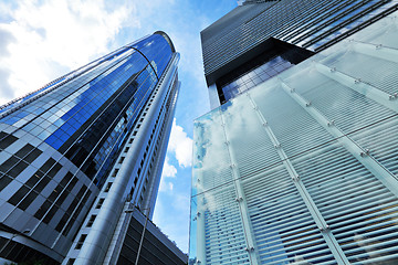 Image showing Skyscraper from low angle