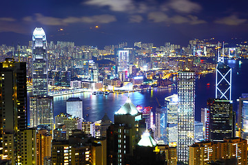 Image showing Hong Kong skyline