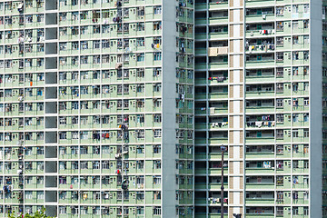 Image showing Public housing in Hong Kong