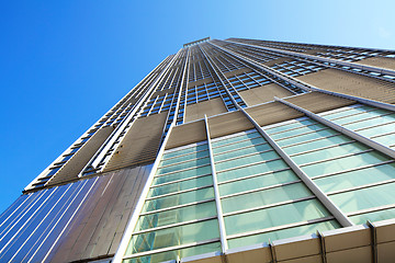 Image showing Corporate building to sky