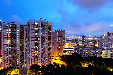 Image showing Hong Kong residential district