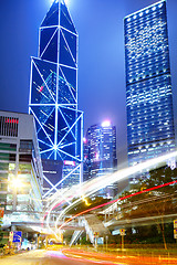 Image showing Hong Kong city traffic