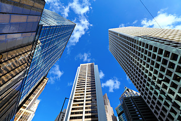 Image showing Skyscraper from low angle