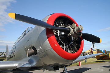 Image showing British Harvard aircraft