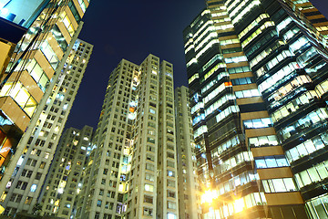 Image showing Building at night