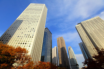 Image showing Financial district in Tokyo