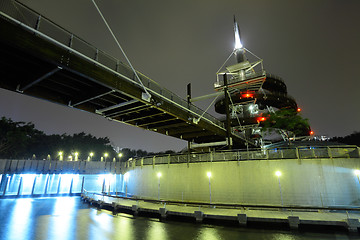 Image showing Waterfront park in Taipo