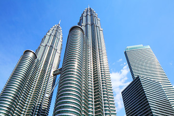 Image showing Twin tower in Kuala Lumpur