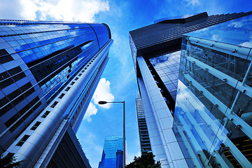 Image showing Skyscraper to sky