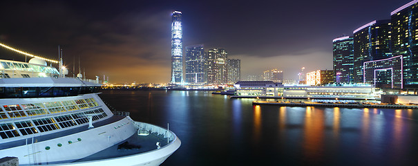 Image showing Kowloon district in Hong Kong