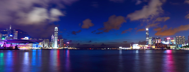 Image showing Hong Kong night