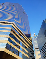 Image showing Modern building from low angle view