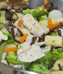 Image showing chicken stir fry