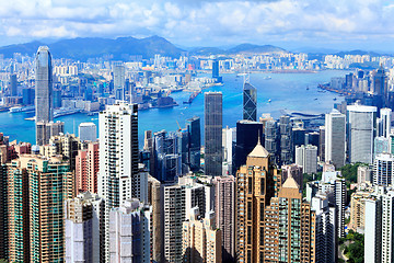 Image showing Hong Kong downtown