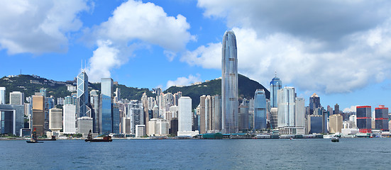 Image showing Hong Kong skyline