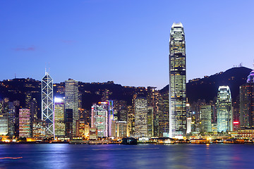 Image showing Hong Kong night