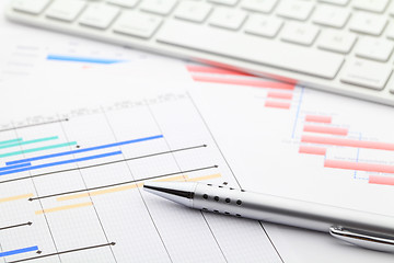 Image showing Project gantt chart