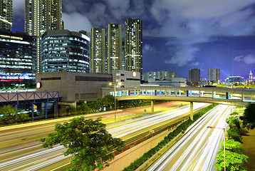 Image showing Highway in city