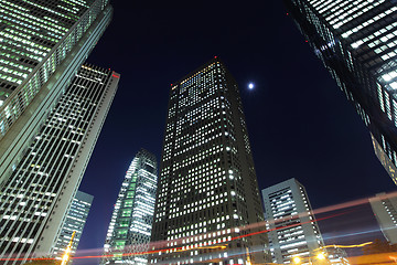 Image showing Tokyo city at night