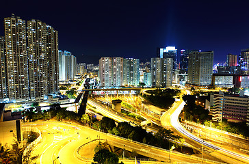 Image showing Residential district in Hong Kong