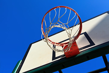 Image showing Basketball hoop