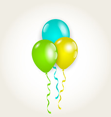 Image showing Bunch party balloons for your birthday