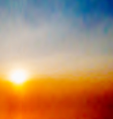 Image showing Abstract natural background with sunrise 