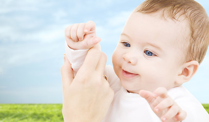 Image showing adorable baby boy