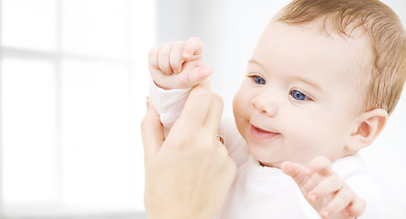 Image showing adorable baby boy