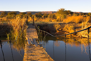 Image showing Rope bridge