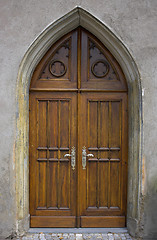 Image showing Church door