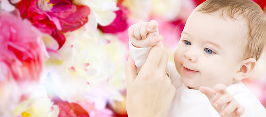 Image showing adorable baby boy