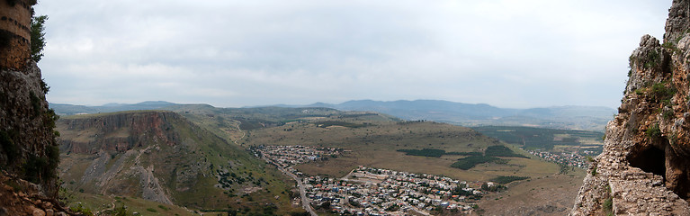 Image showing galilee panorama