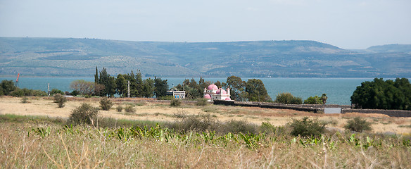 Image showing Churches and ruins in Capernaum