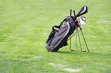 Image showing Golf bag